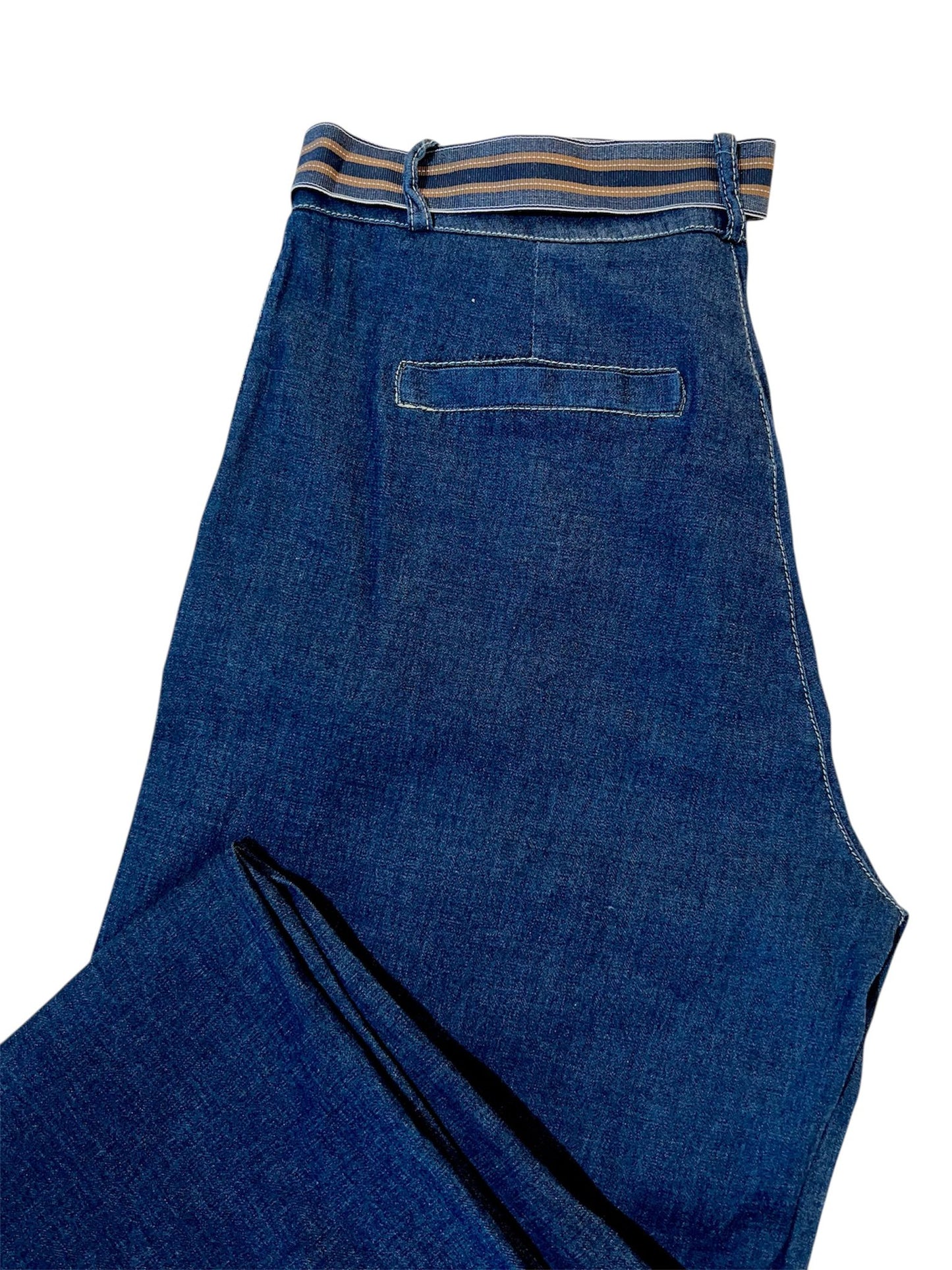 Pantalone palazzo denim -2585