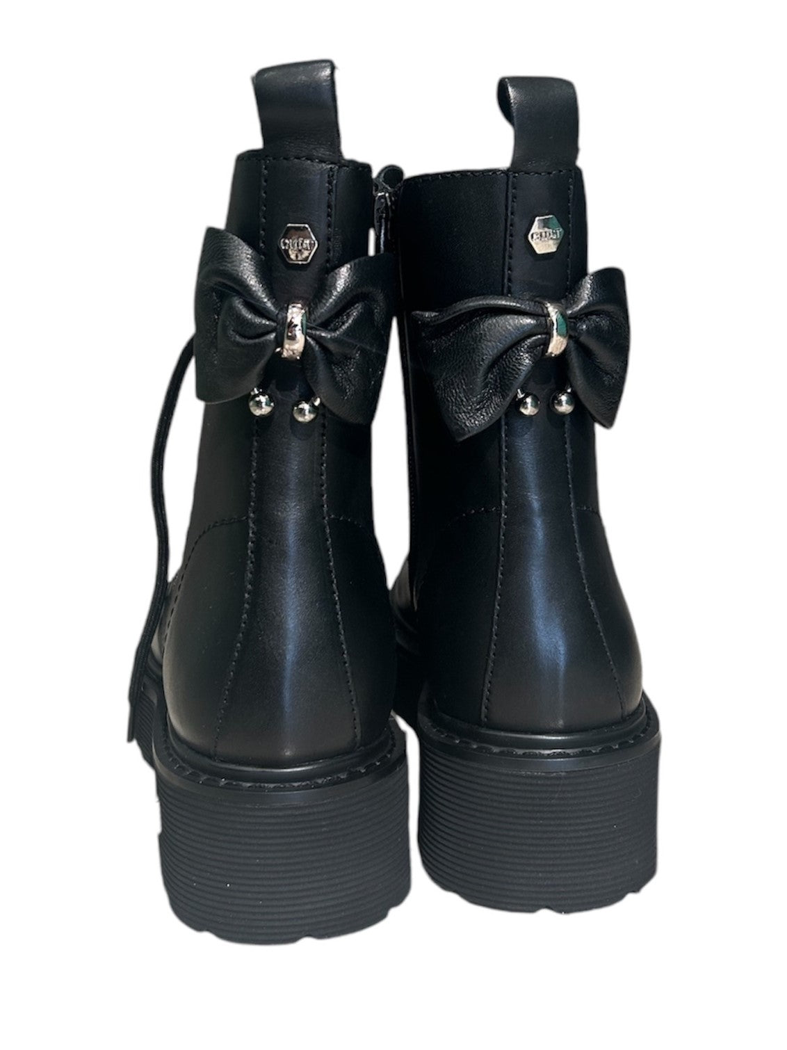 Anfibio con borchie pelle nero Cult -CLW4390