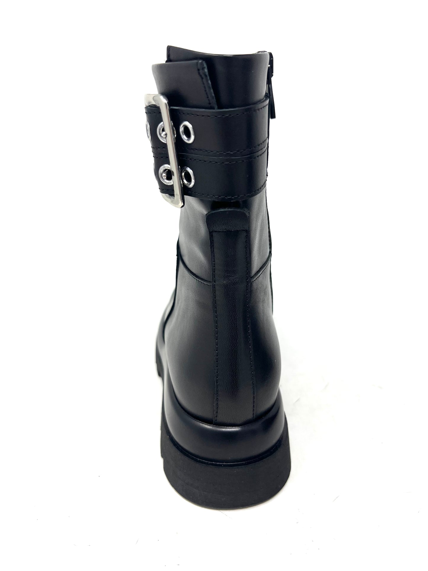 Tronchetto in pelle con fibbie Melluso -R45386