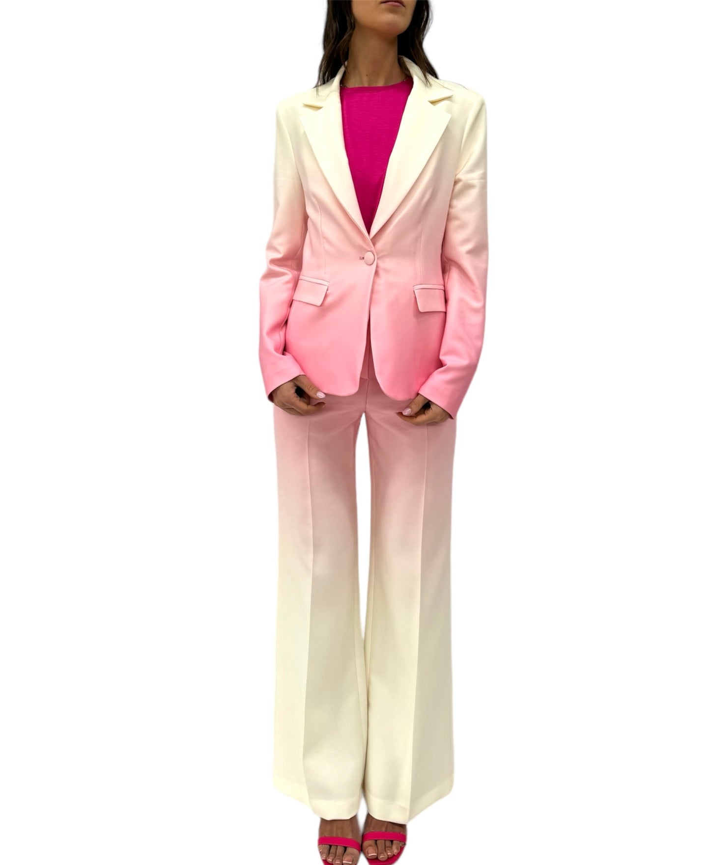 Blazer doppiopetto degradè -B38180