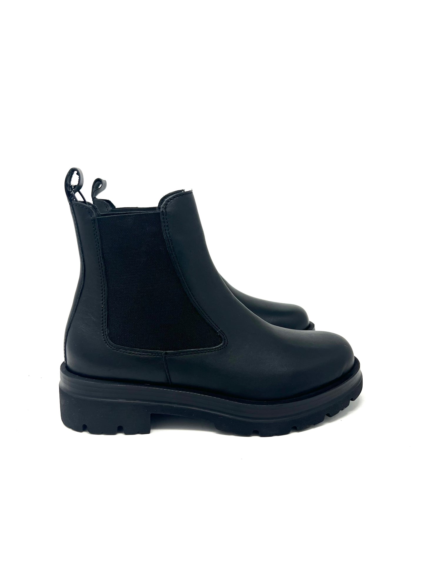 Beatles in pelle chunky nero Igi&co -4679500