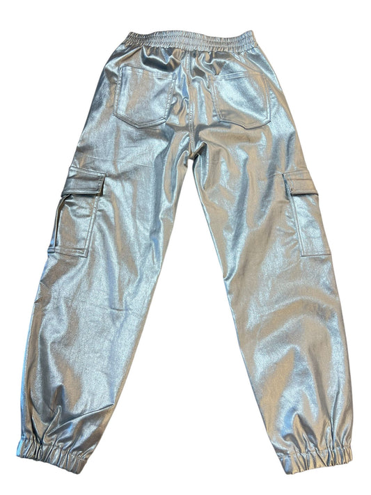 Jogger argento cargo -858301A