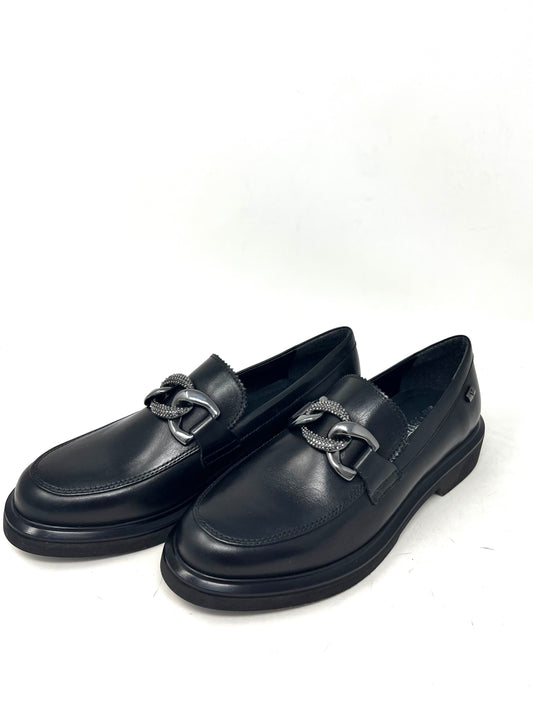 Mocassino Valleverde in pelle morsetto -16312NA