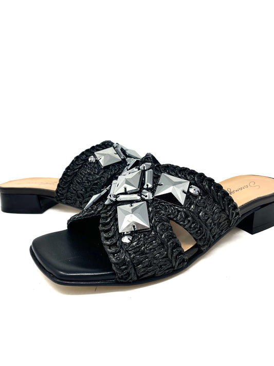 Sabot flat intrecciato - E24090