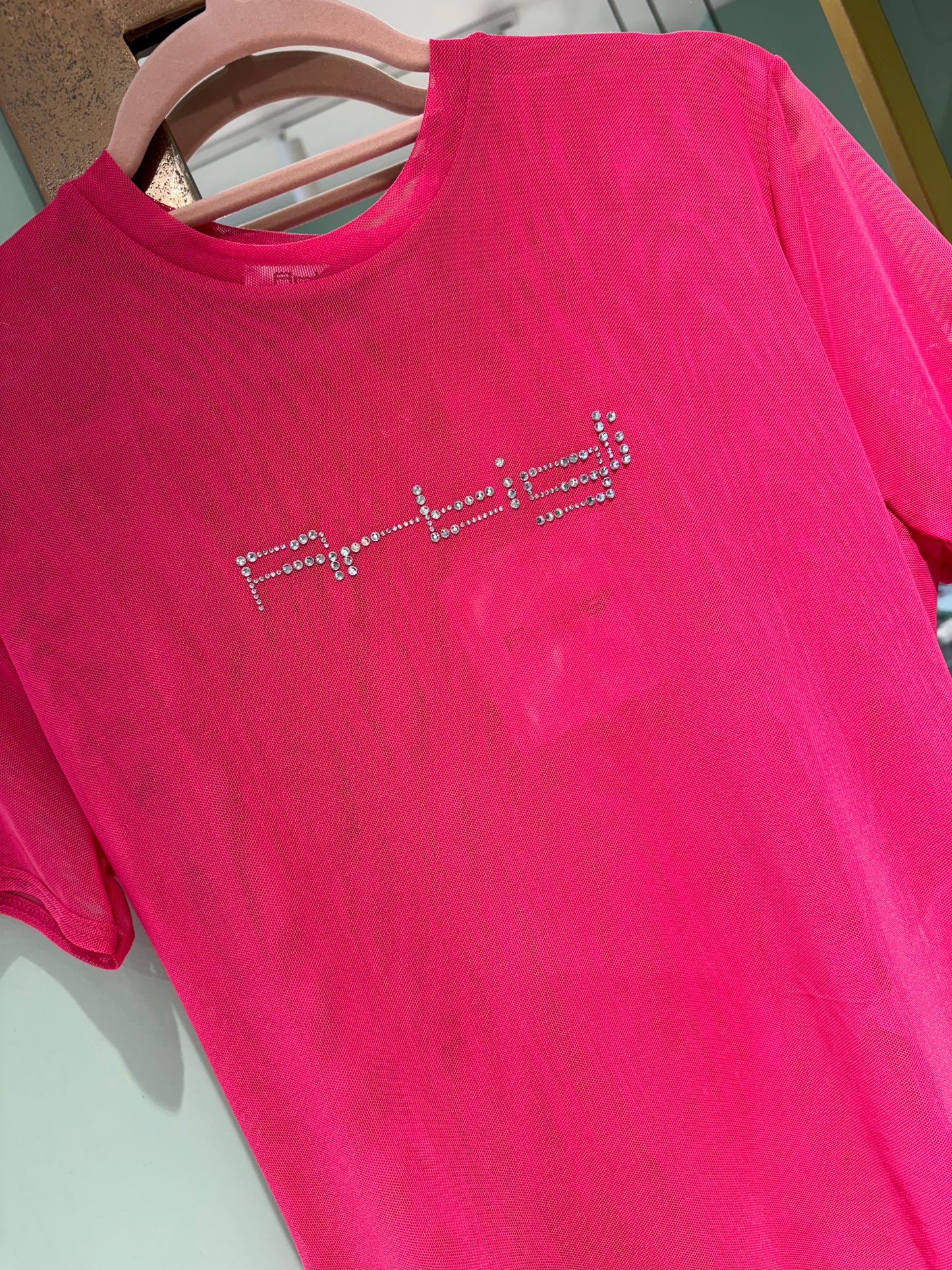 T shirt tulle fucsia -T38575F