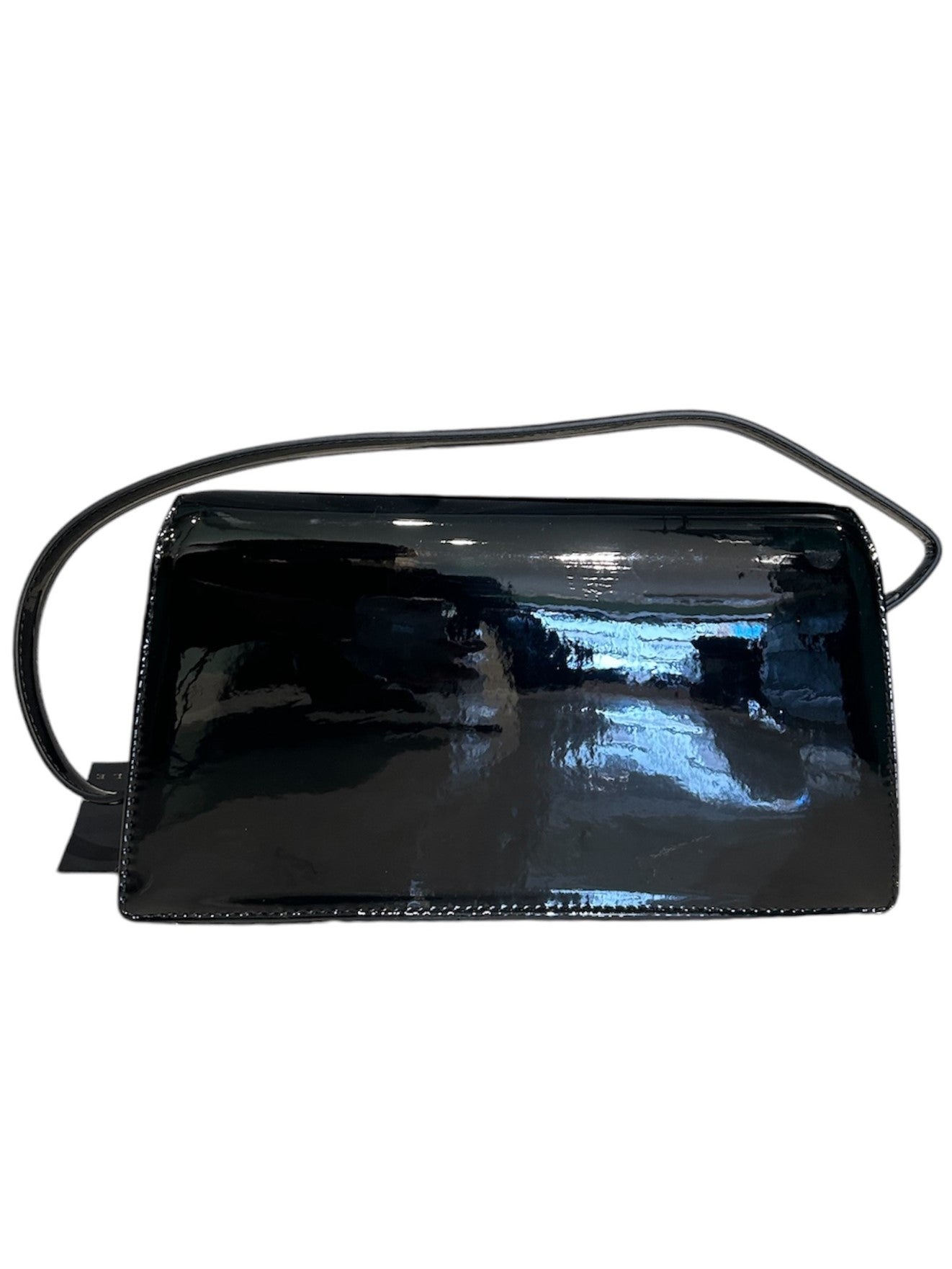 Borsa doppia G vernice nera Gaelle Paris -CW02053