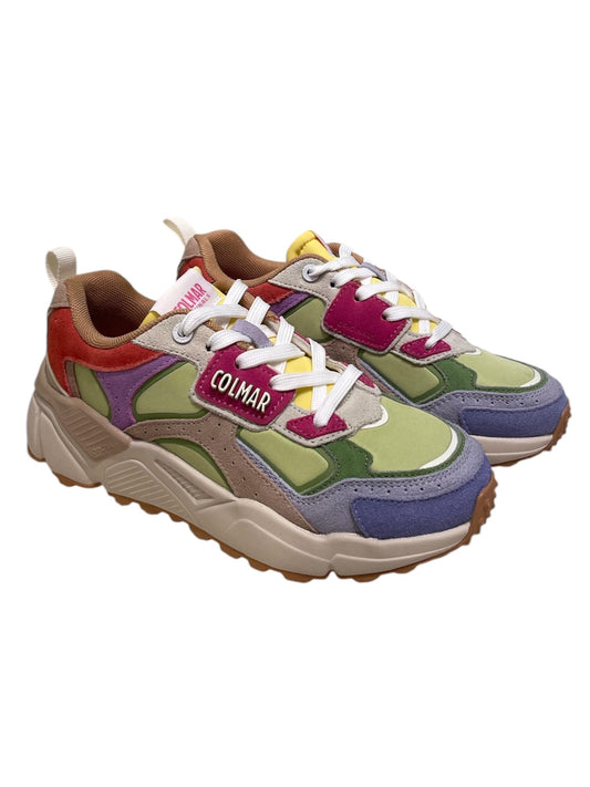 Sneakers Multicolor Sage Green -F142