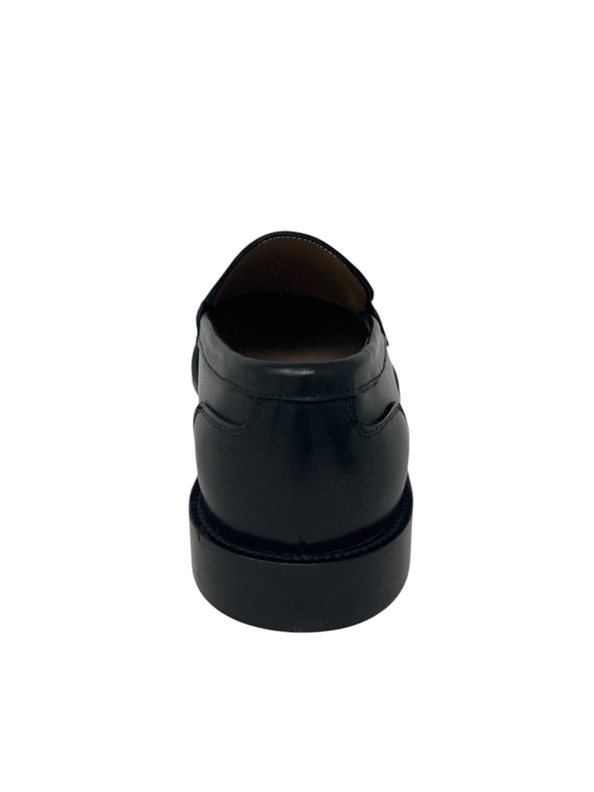 Mocassino uomo crust nero -U90615