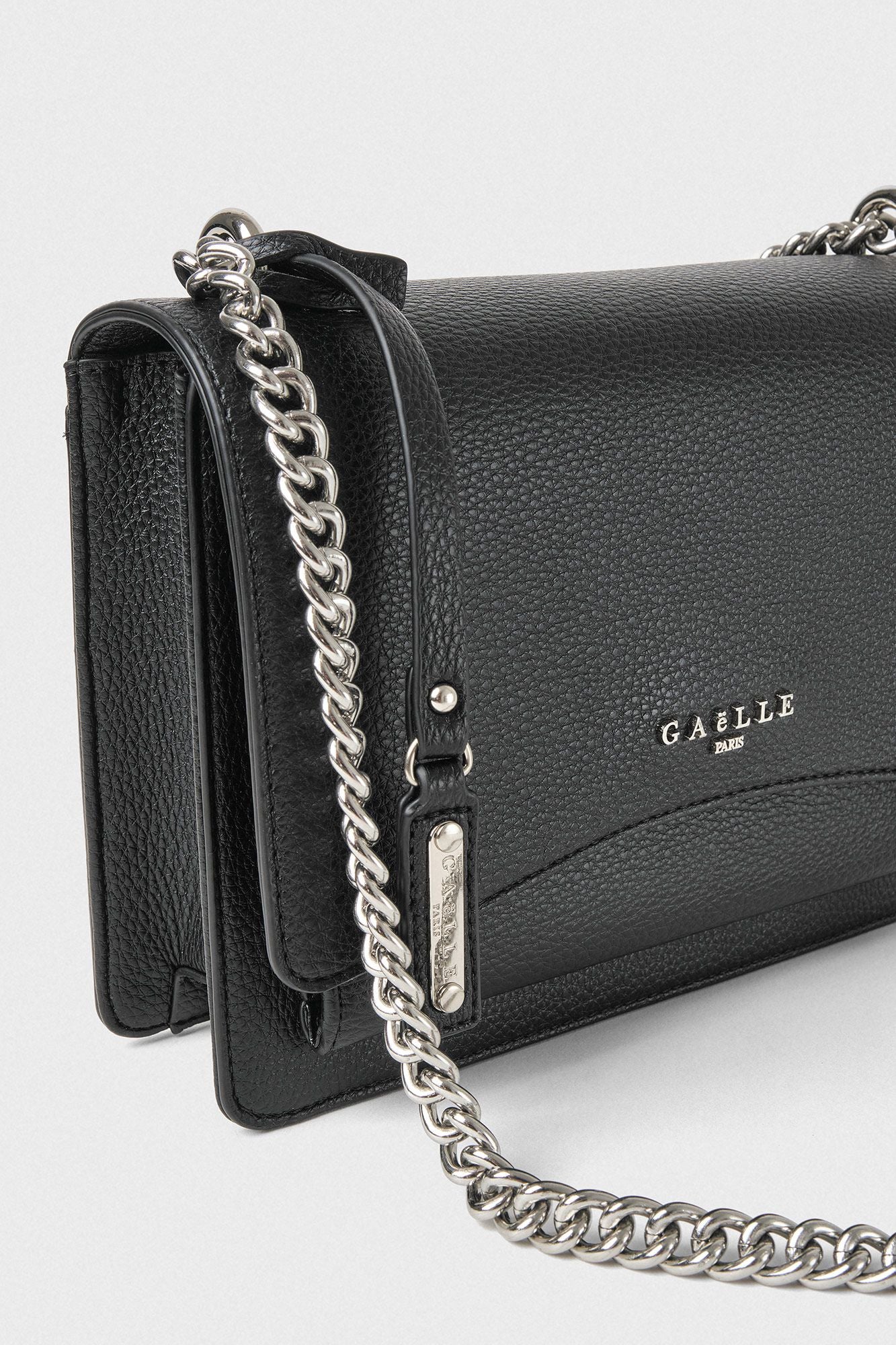 Borsa in ecopelle nera Gaelle Paris -CW01033