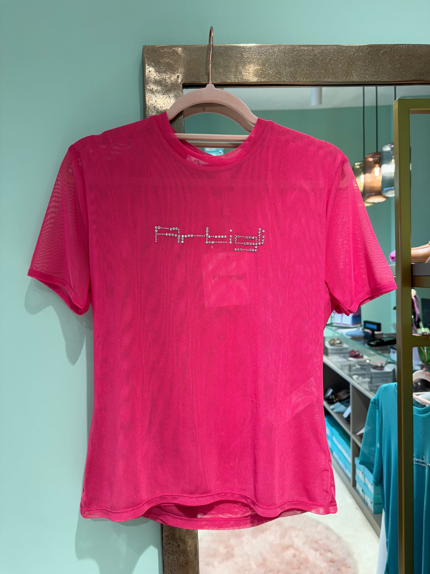 T shirt tulle fucsia -T38575F