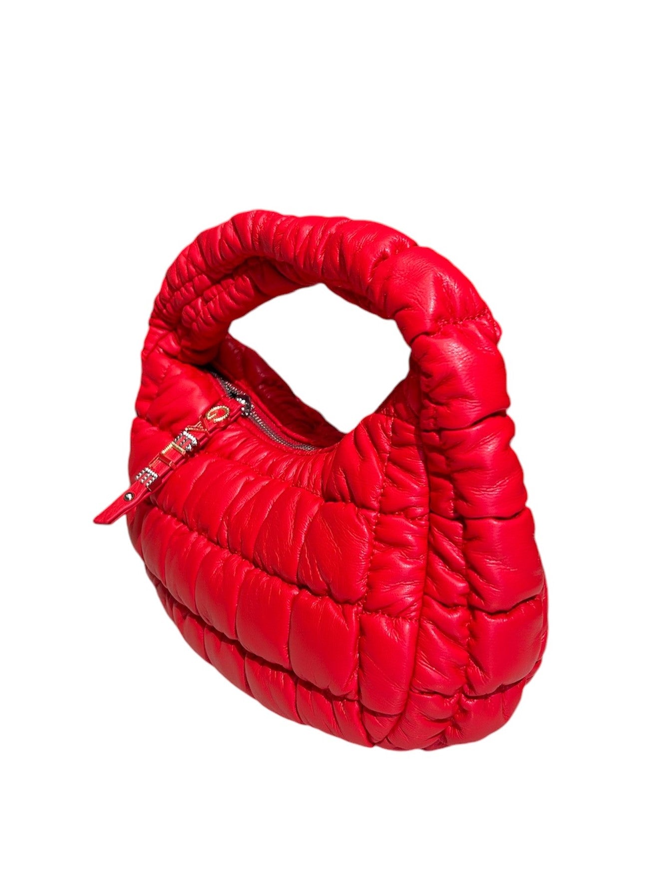 Hobo bag puffer rossa Gaelle Paris -CW02043