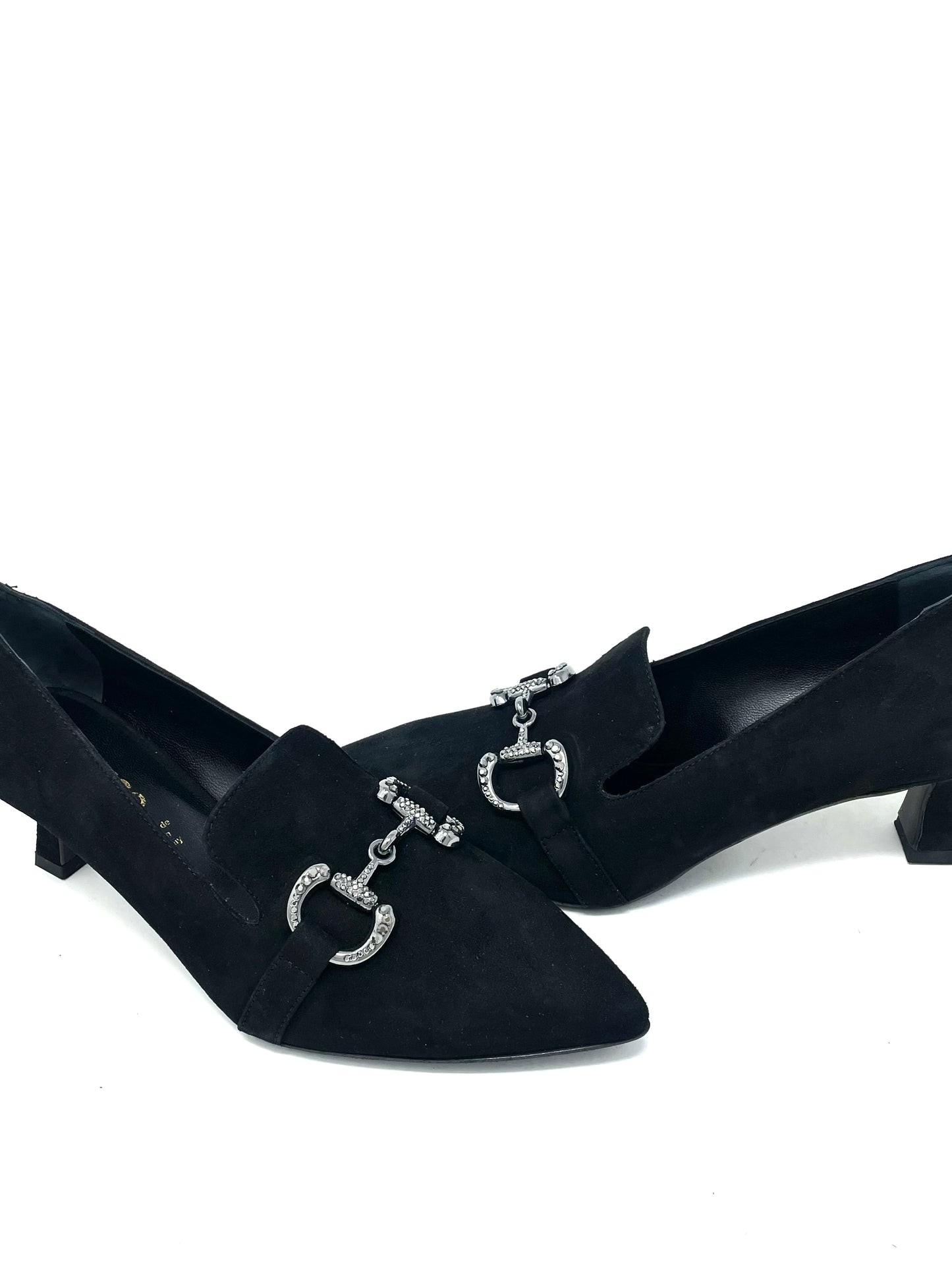 Scarpa con tacco a punta morsetto - E5150NE