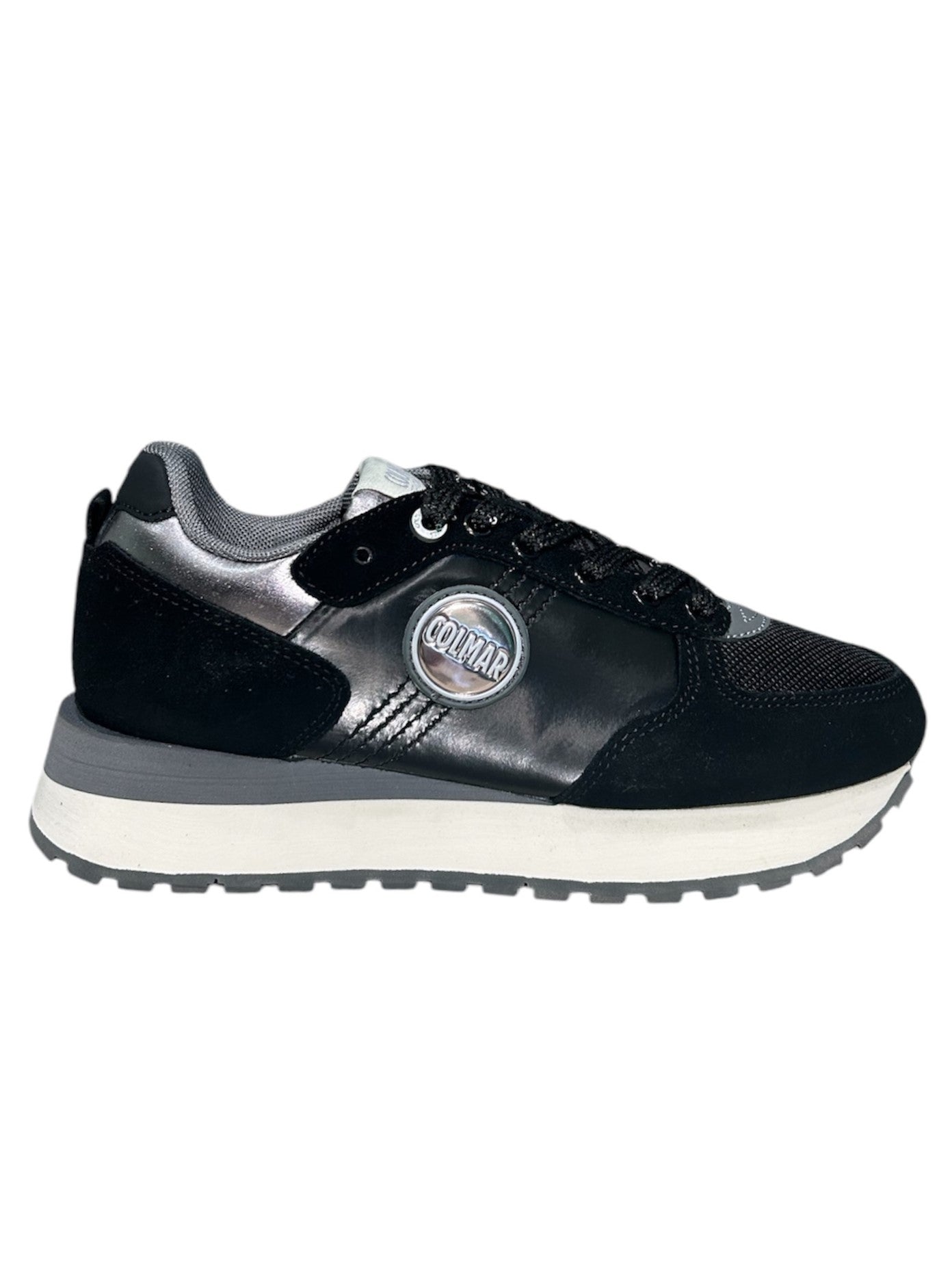 Sneaker in pelle scamosciata black -TRAV086
