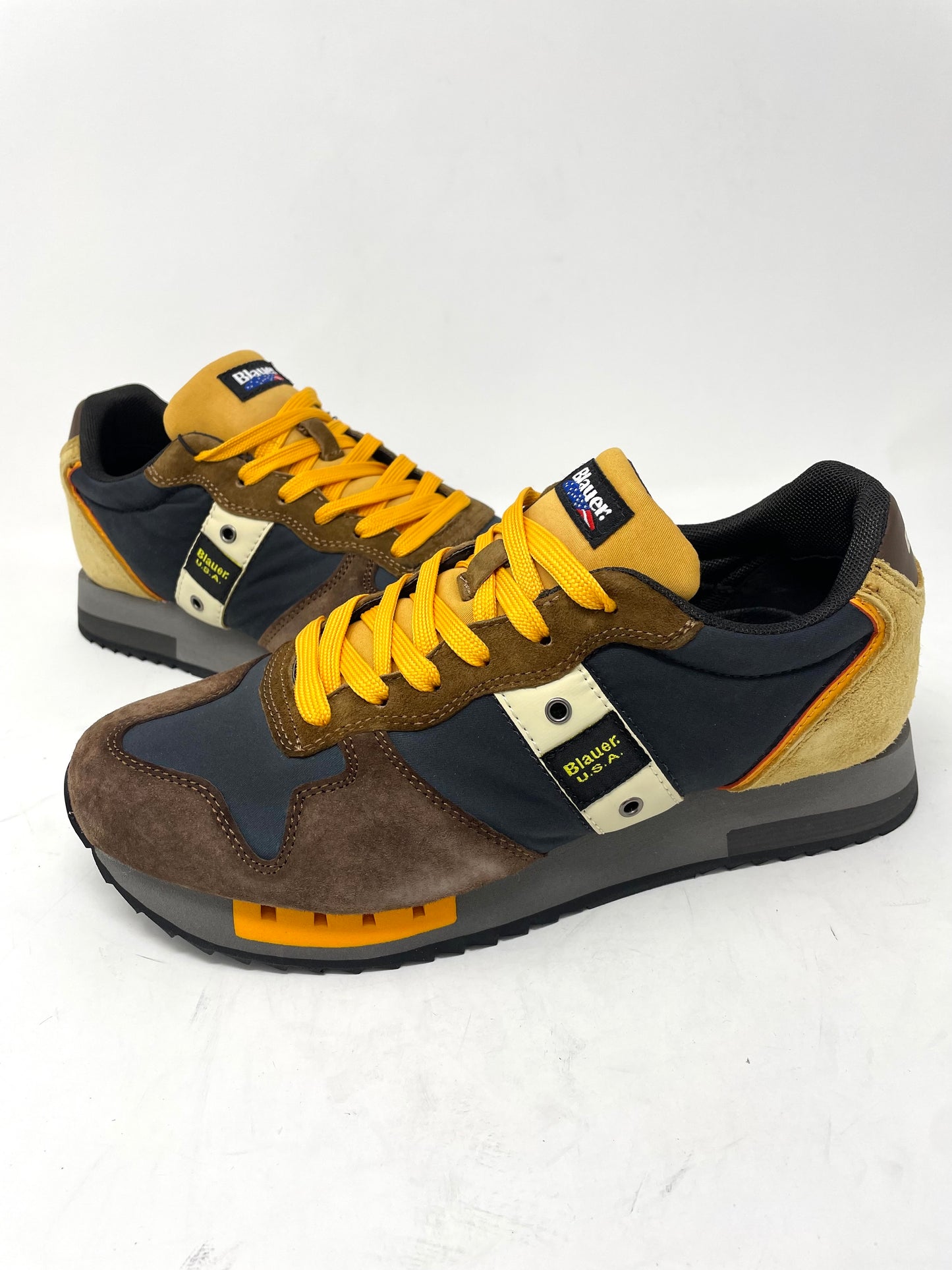 Sneakers Blauer Queens01 wax brown -QUEEWAB