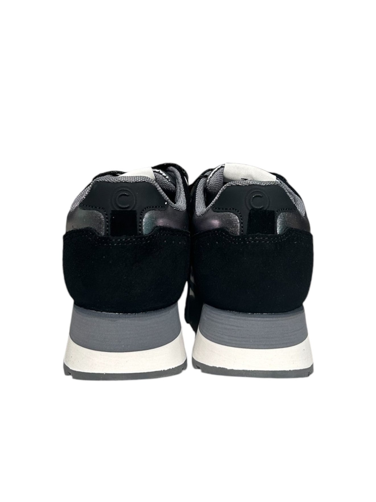 Sneaker in pelle scamosciata black -TRAV086