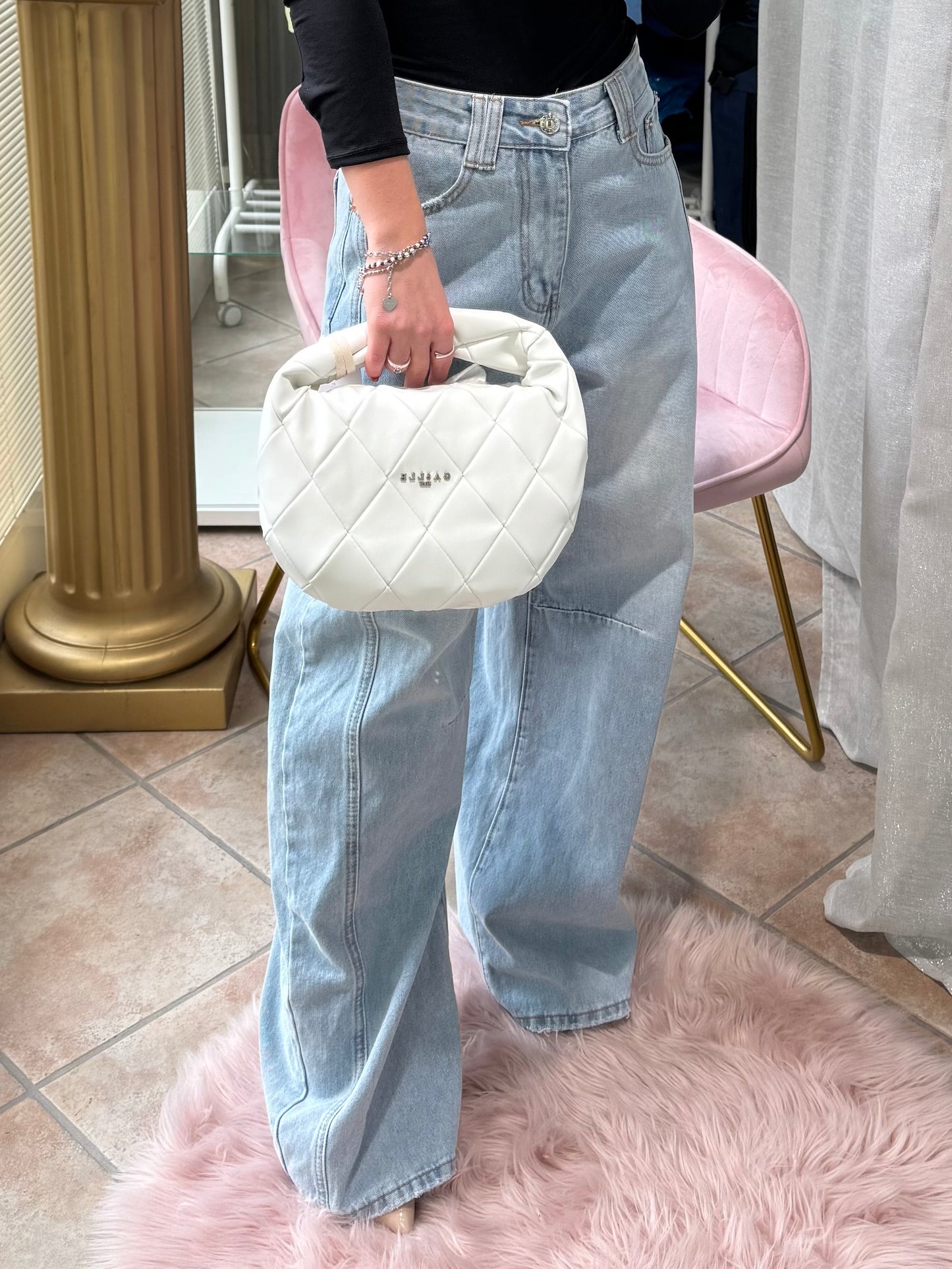 Jeans in denim chiaro