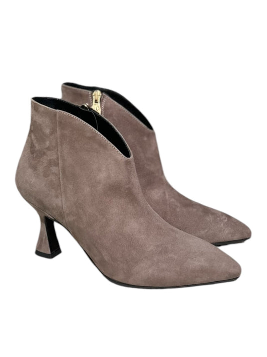 Tronchetto scollo a V acero -Z982AC