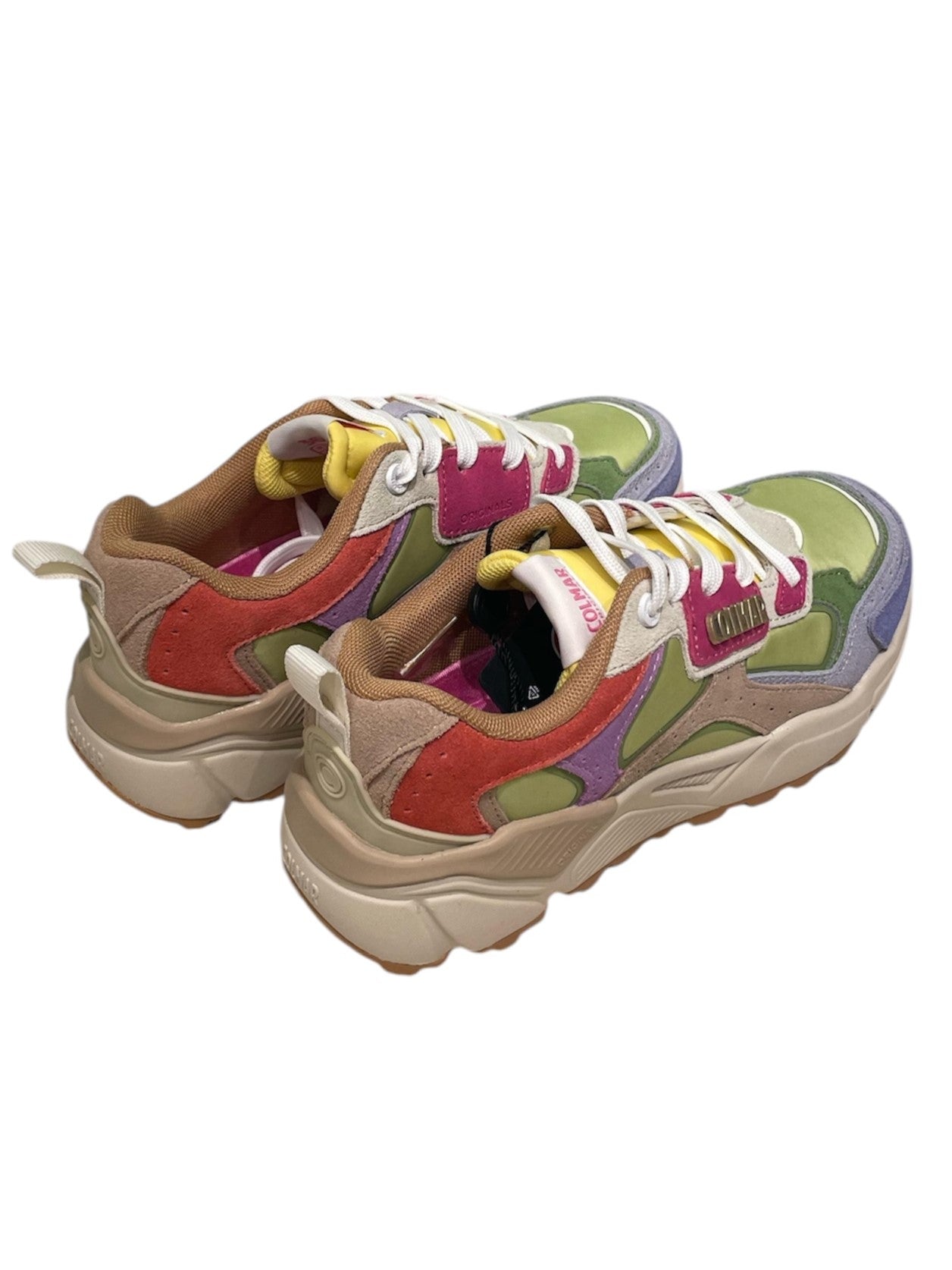 Sneakers Multicolor Sage Green -F142