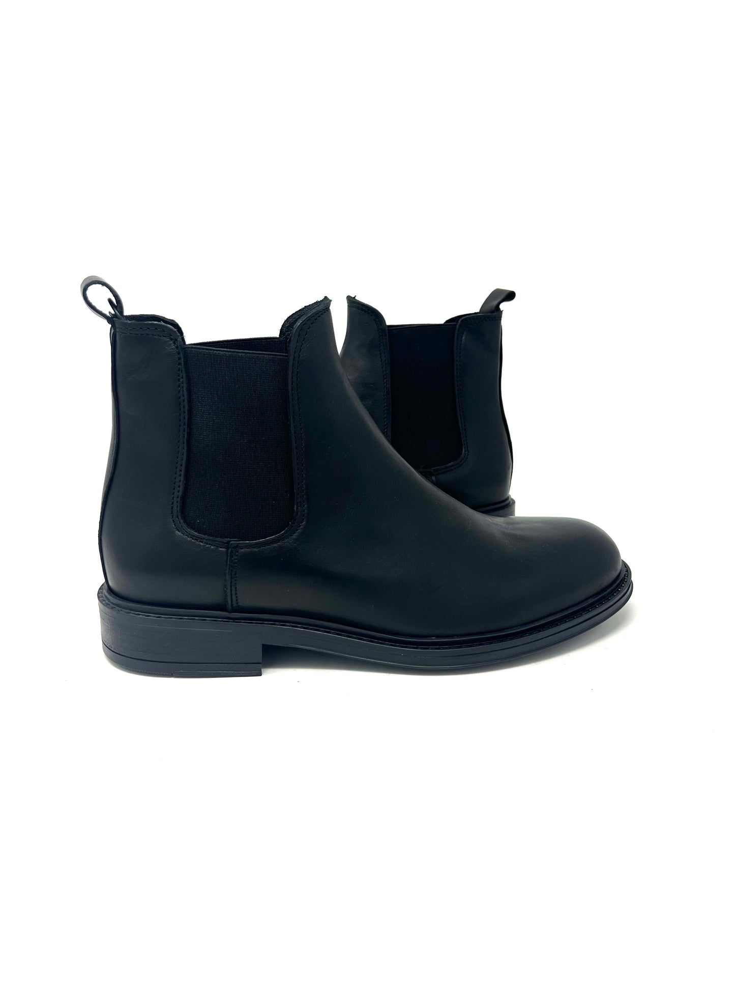 Beatles in pelle crust nero uomo-4600300