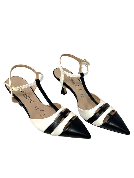 Decollete' multilistini bicolor -6423ND