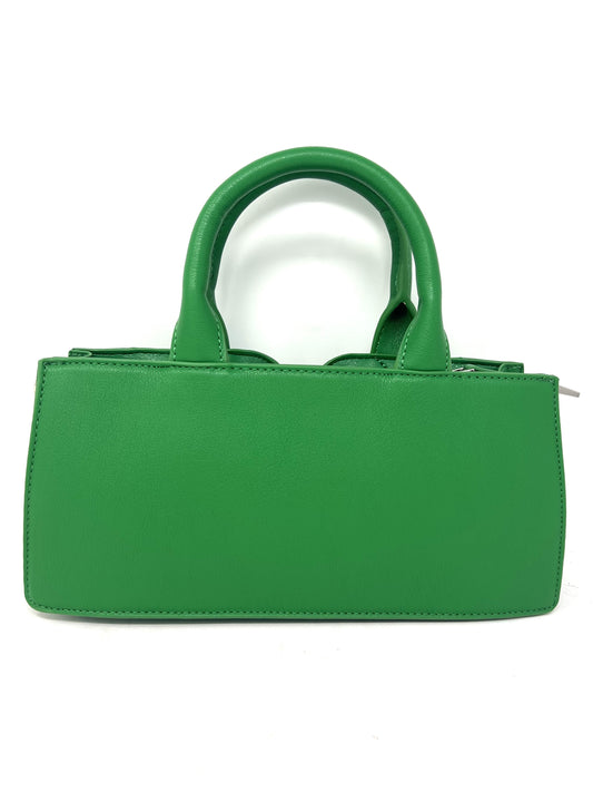 Reg hand bag in vernice con maxi patch double g - CW02239