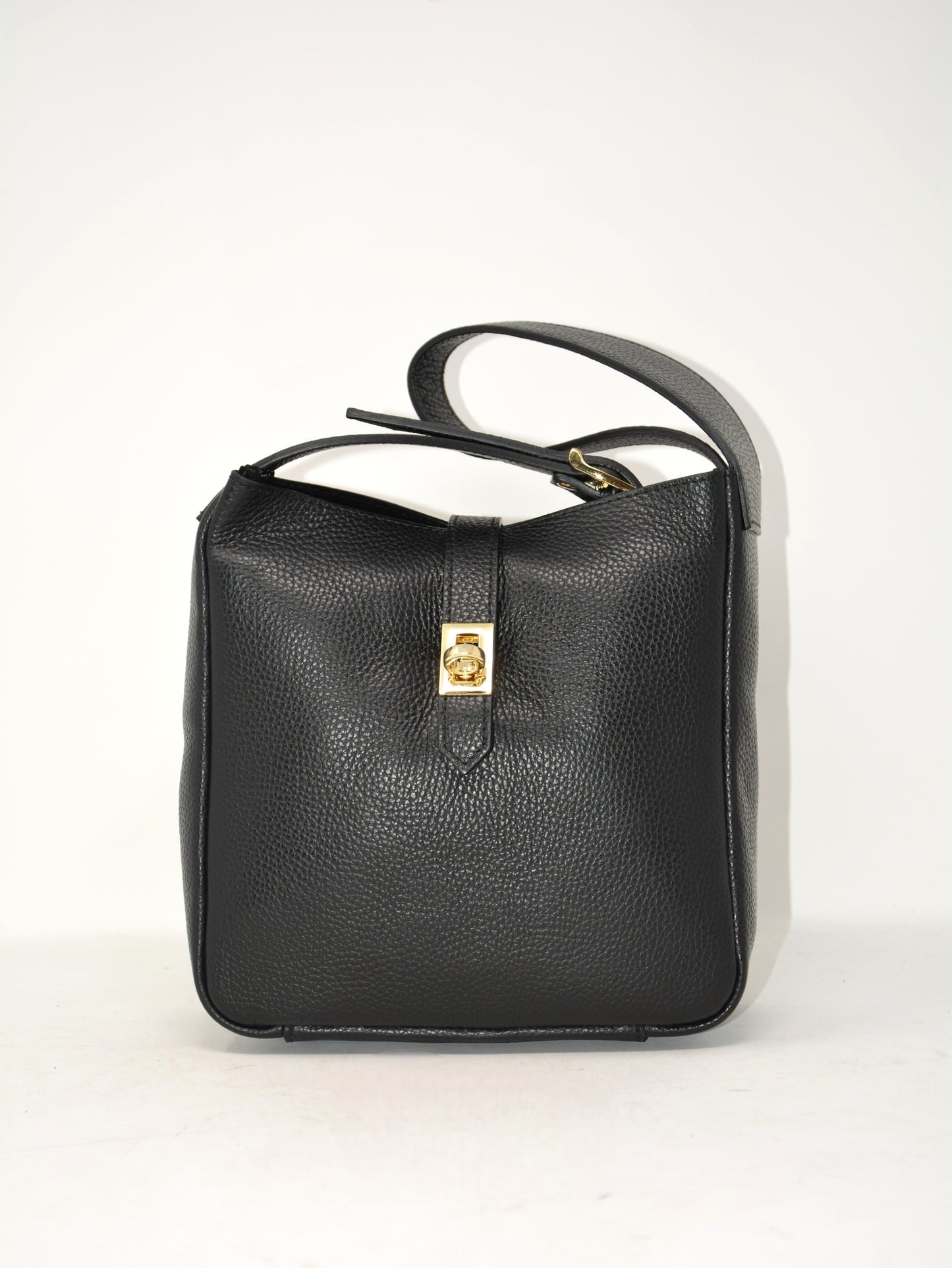 Borsa secchiello in pelle -5991