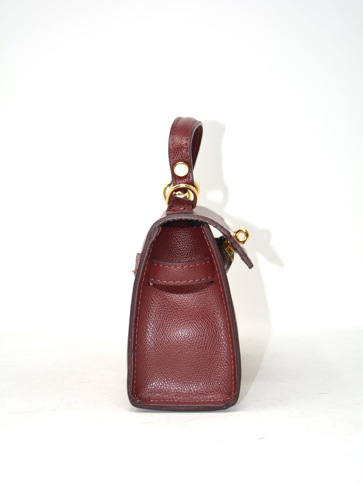 Mini bag in pelle con tracolla -5816
