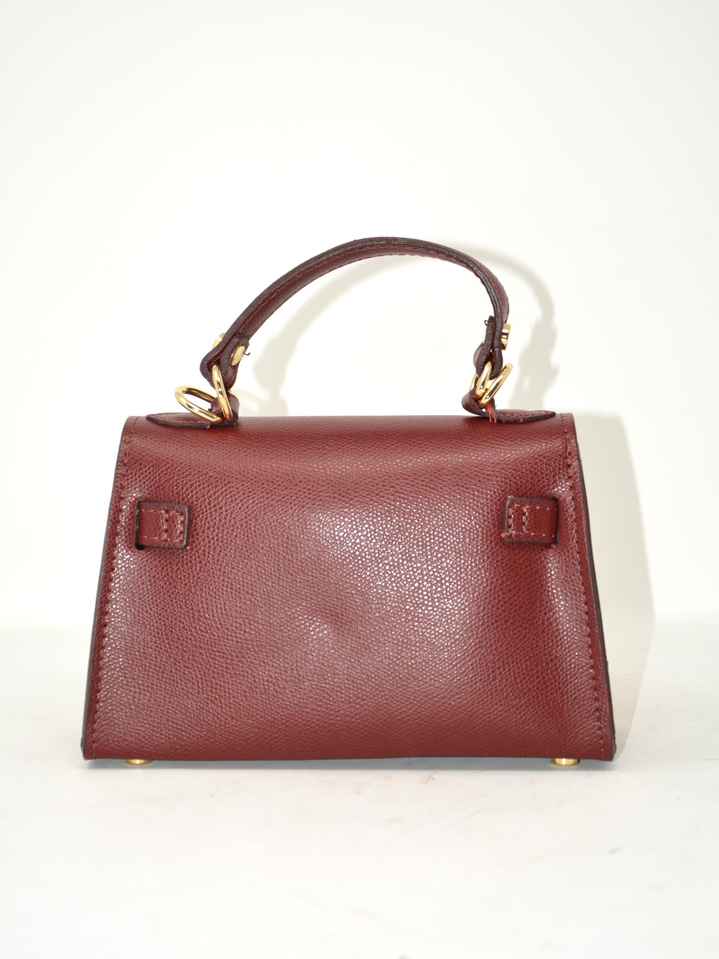 Mini bag in pelle con tracolla -5816
