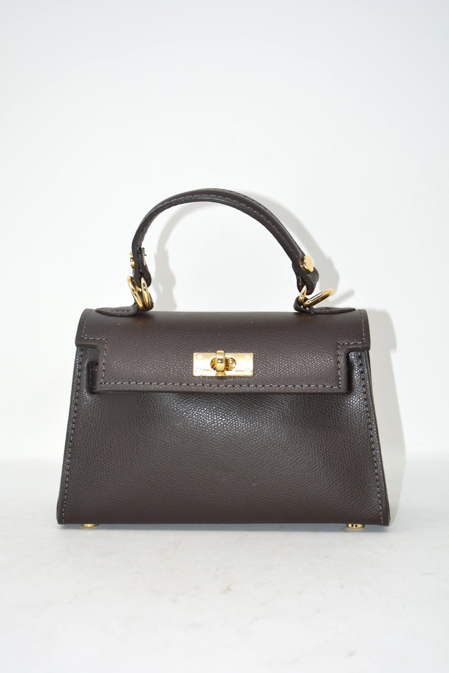 Mini bag in pelle con tracolla -5816