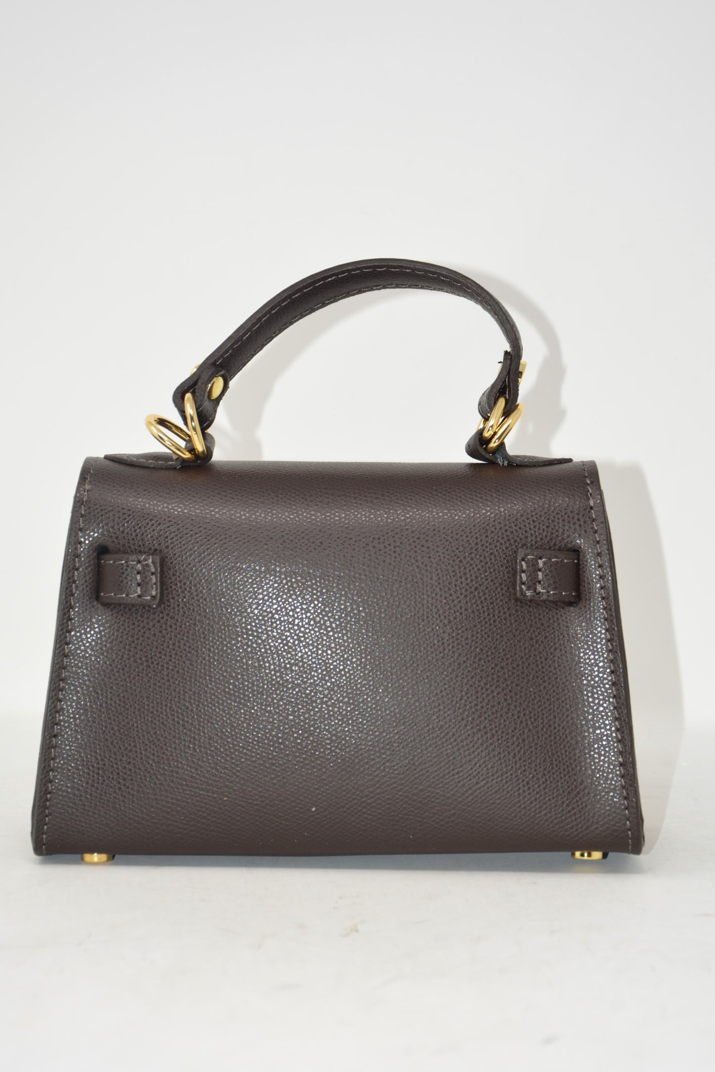 Mini bag in pelle con tracolla -5816