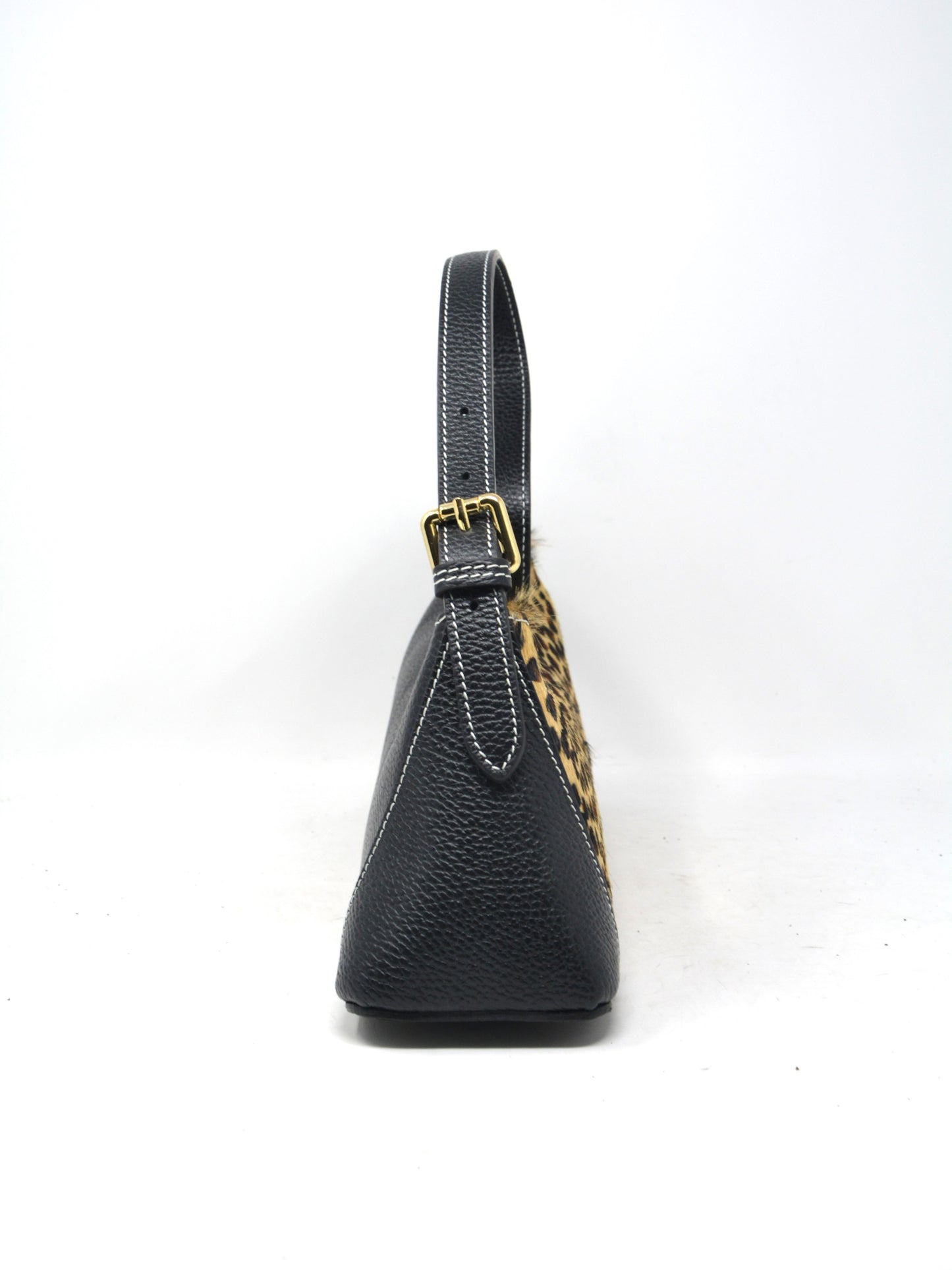 Borsa mezzaluna animalier -OPAL