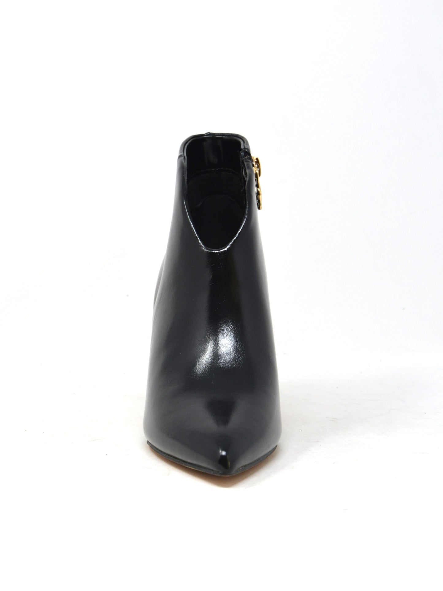 Tronchetto scollo a V nero -GD841N