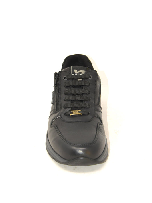 Sneakers uomo in nappa nero - VY954WN