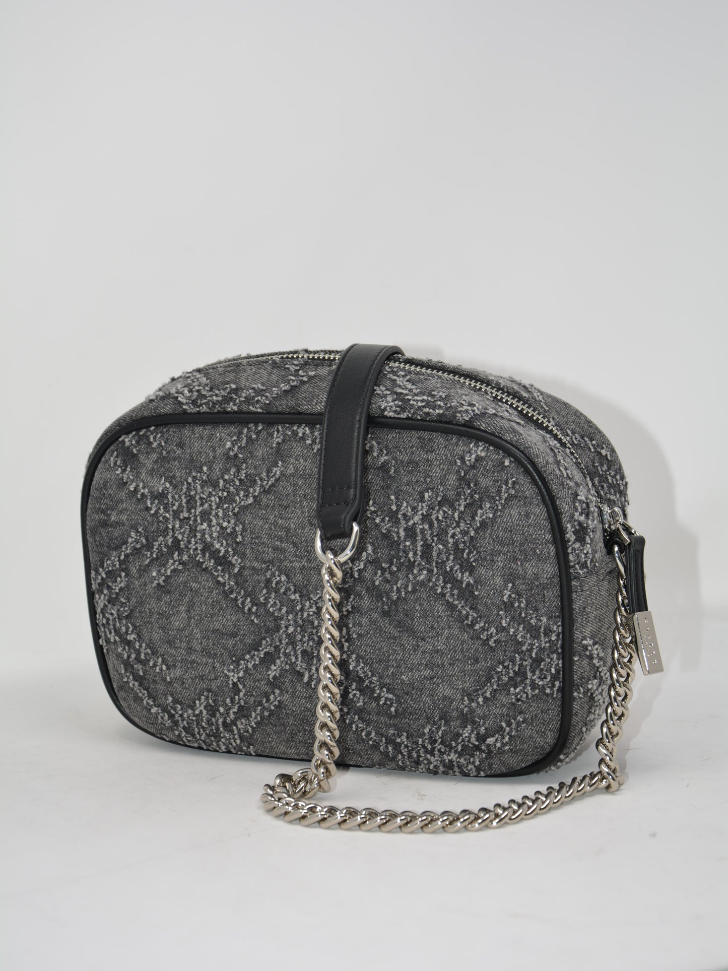 Mini bag denim sfrangiato -GAC2401
