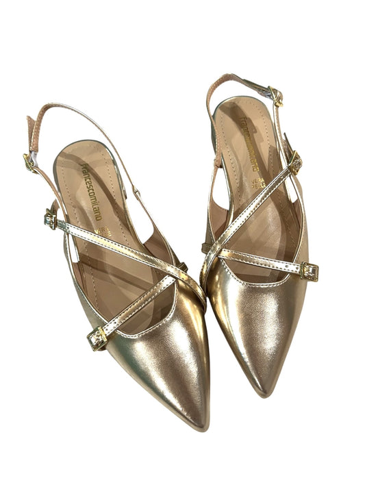 Slingback bassa platino - C0418N