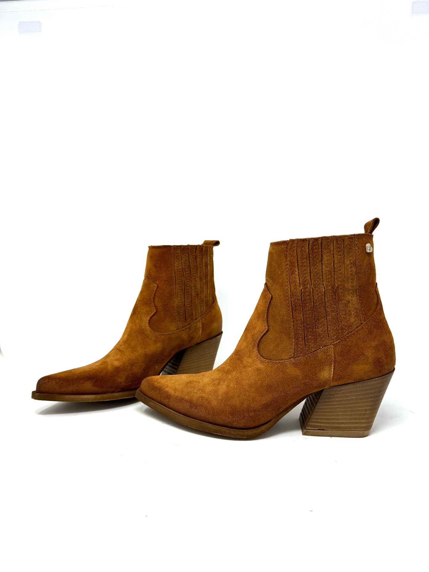 Texano elastici laterali camoscio bruciato -GS344BR