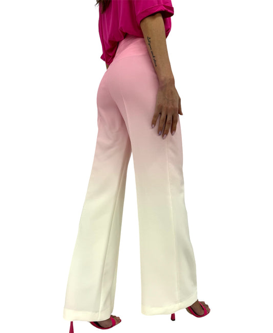 Pantalone palazzo degradè -P38168