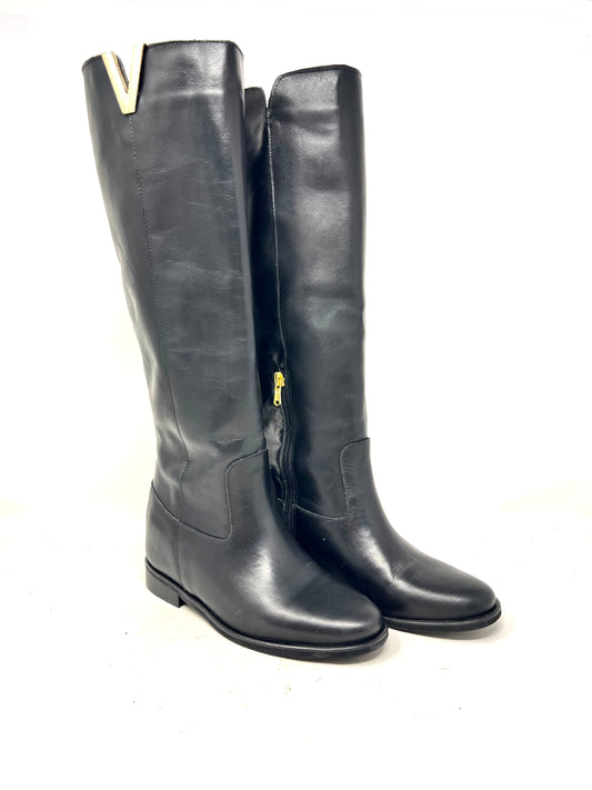 Stivale in pelle con rialzo - SOLEDAD