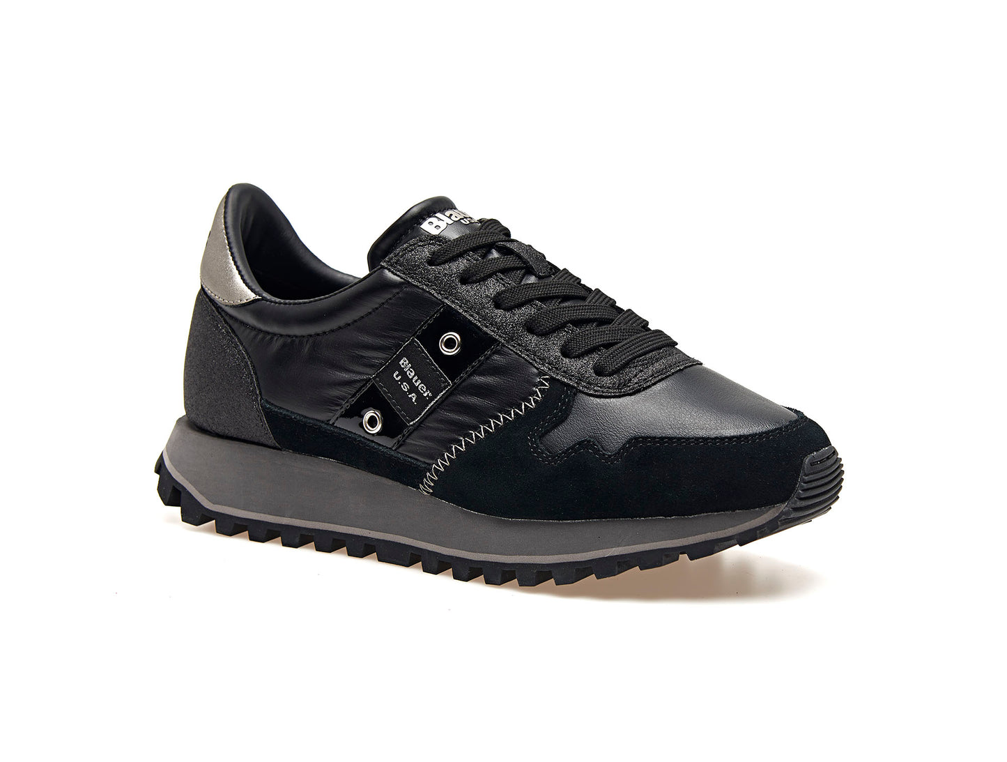 Sneakers millen black con brillantini -MILLSUG