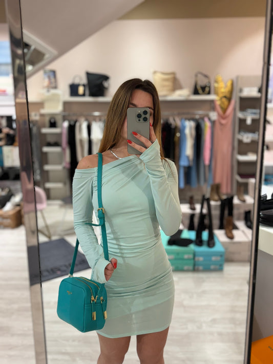 Abitino aderente con scollo Tiffany