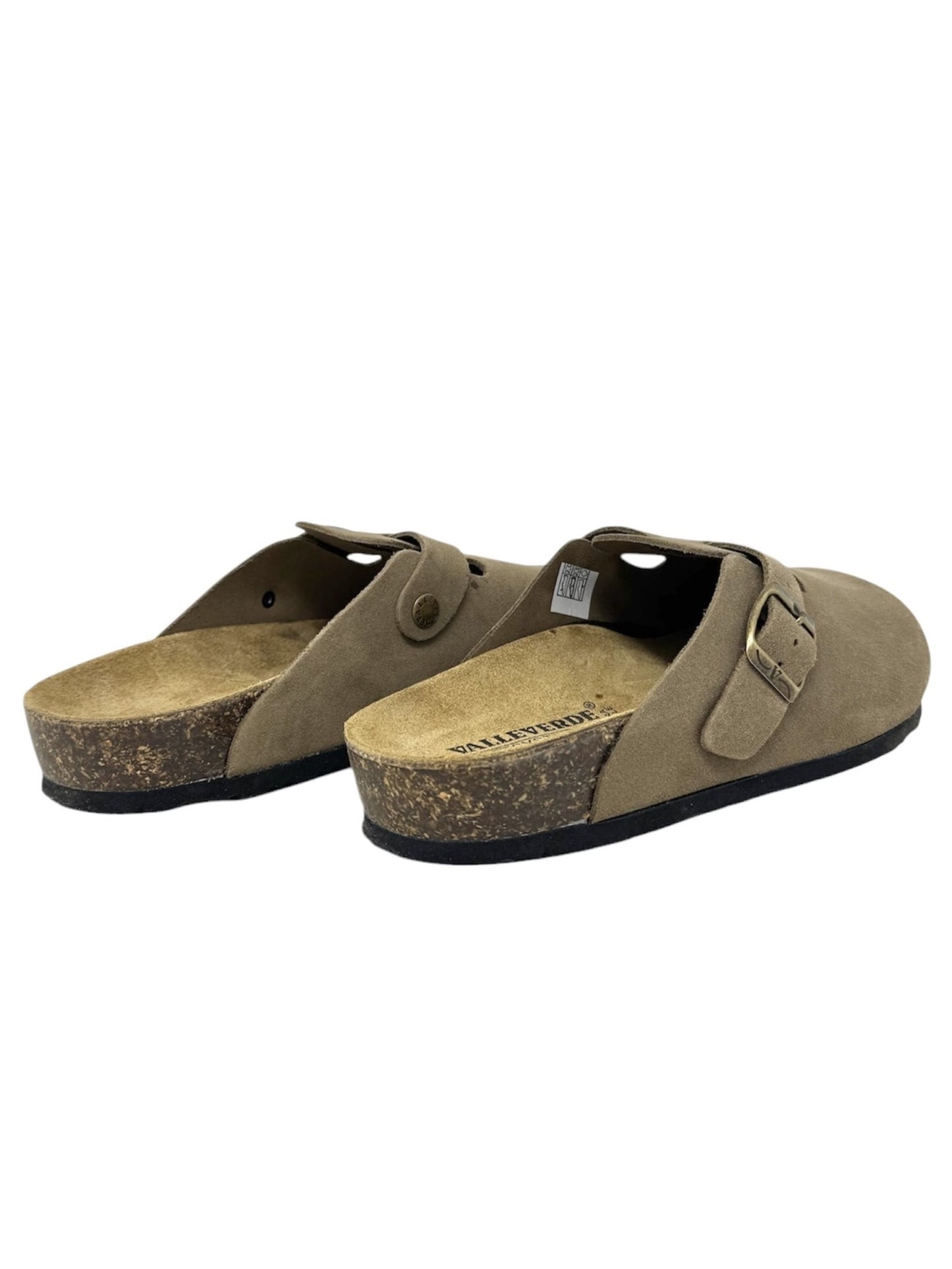 Ciabatta uomo chiusa camoscio - VH32950C