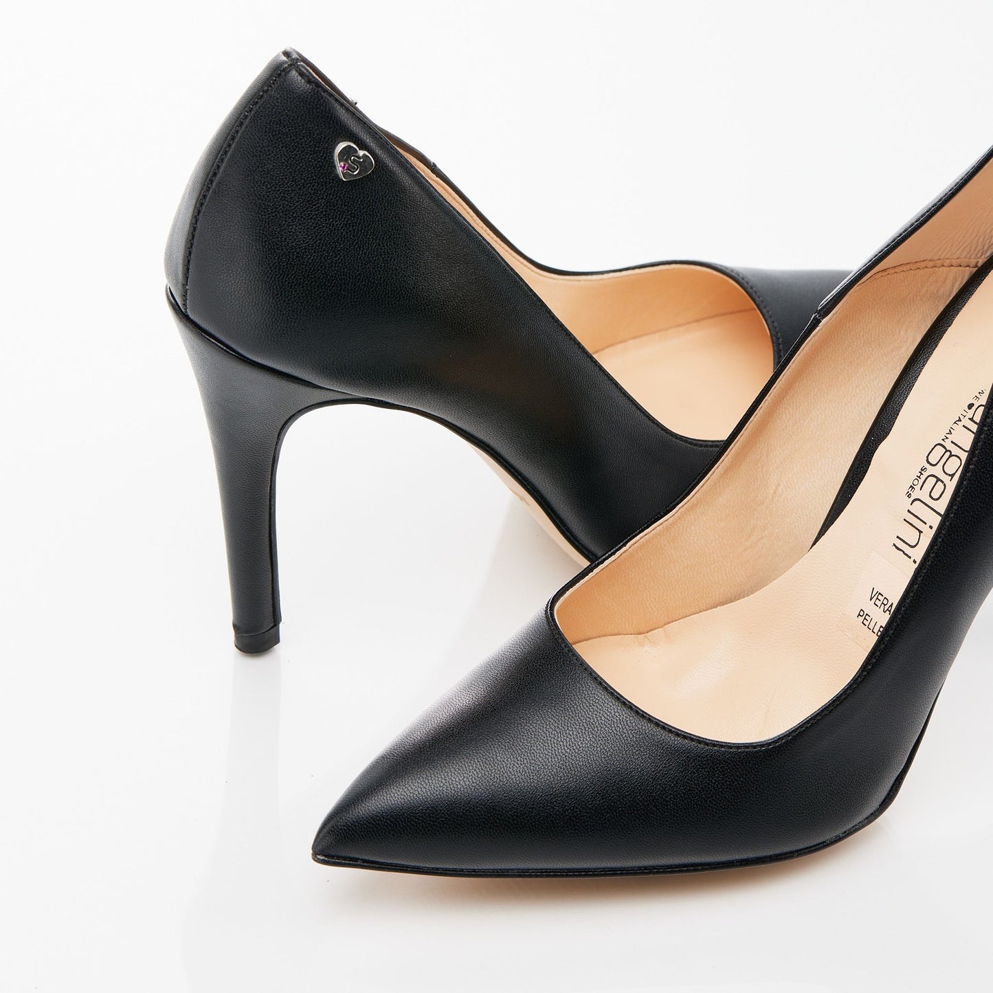 Decolletè nera tacco 10 cm - 3401NE