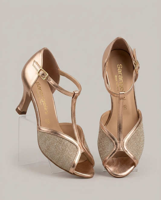 Scarpa da ballocon inserti glitter V_928018