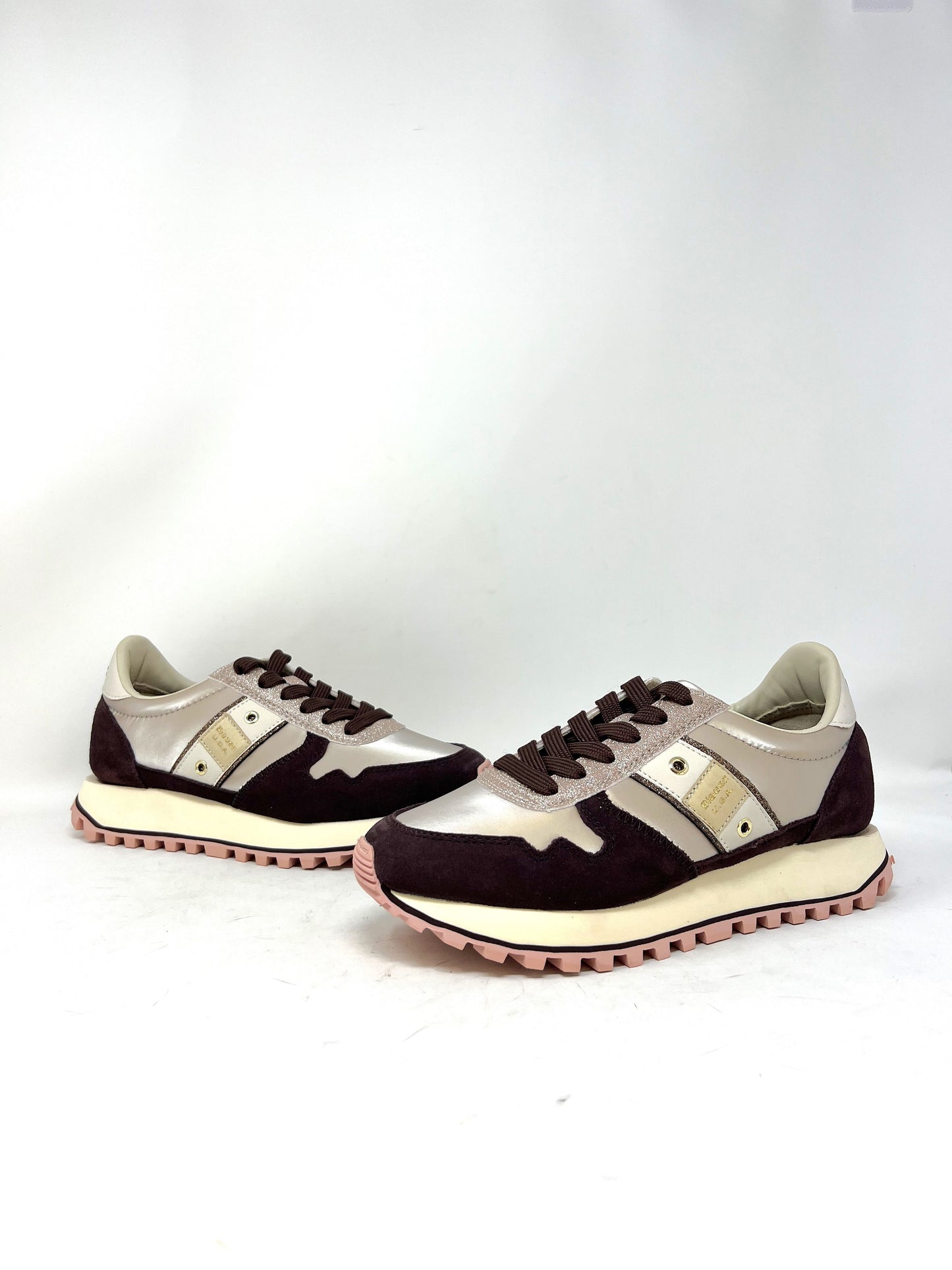 Sneaker Millen bordeaux/taupe - MILNYS