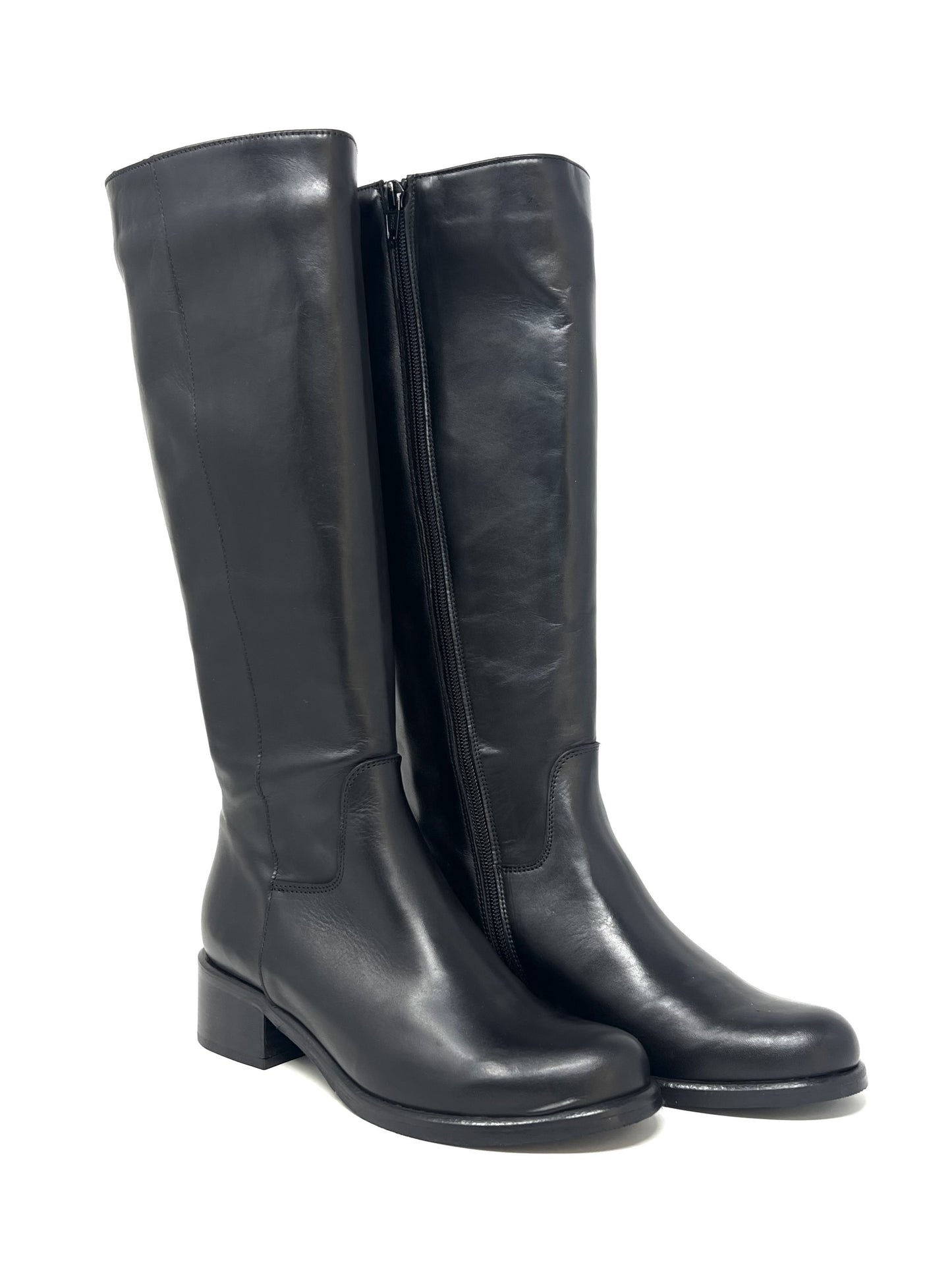Stivale donna vitello nero - 3034