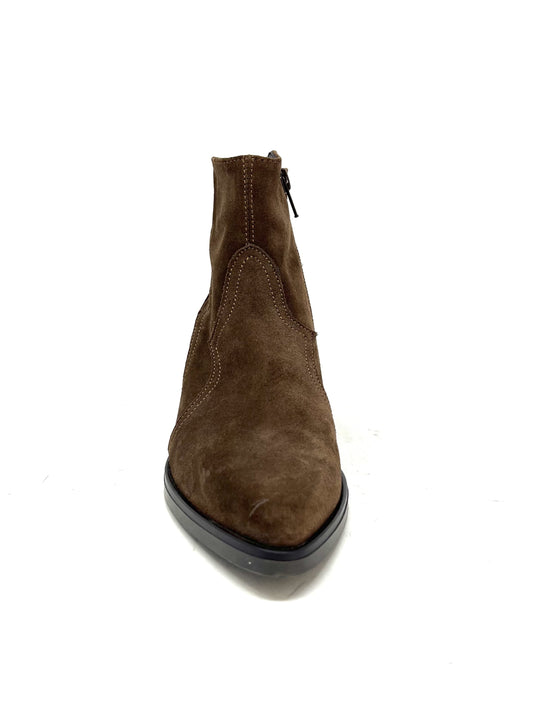 Tronchetto camoscio marrone - I58190