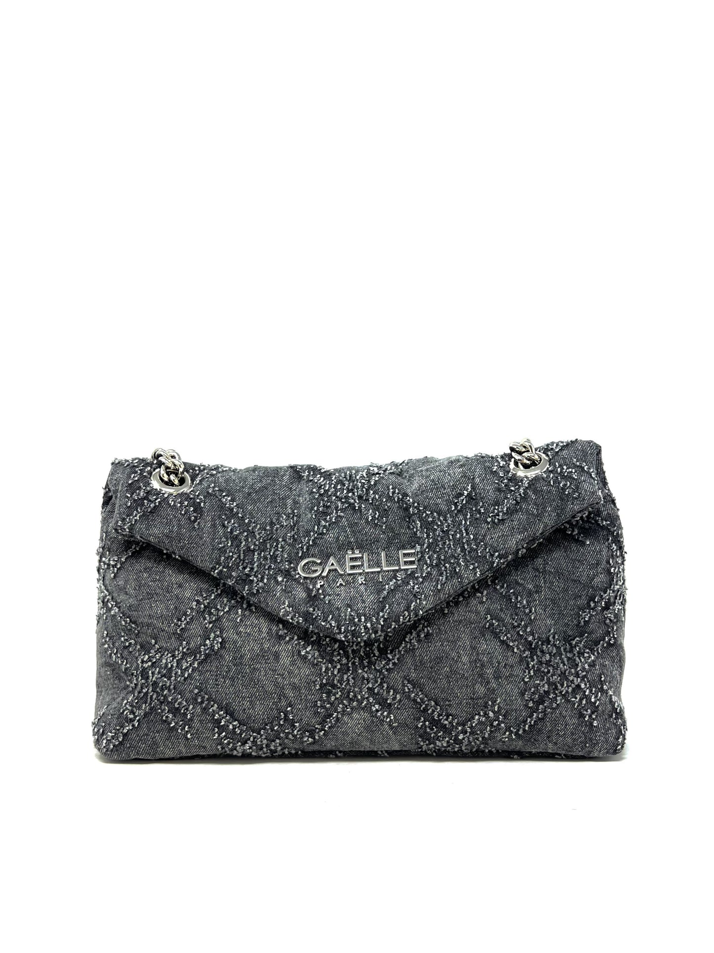 Regular shopper sfrangiato denim grigio - GAC2402