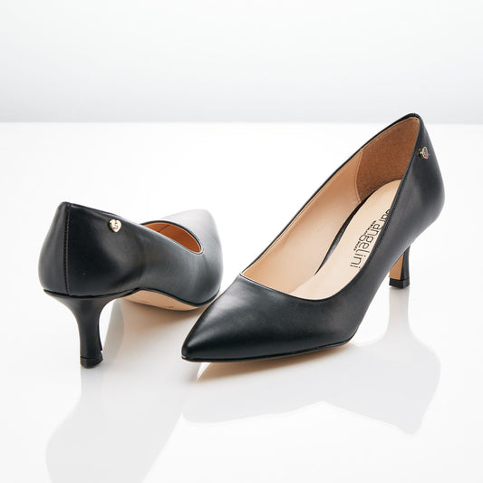 Decolletè nera tacco 7 cm -4201NE