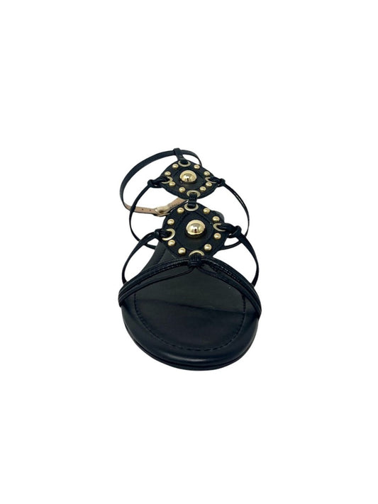 Sandalo basso con accessorio oro - 2563CSA