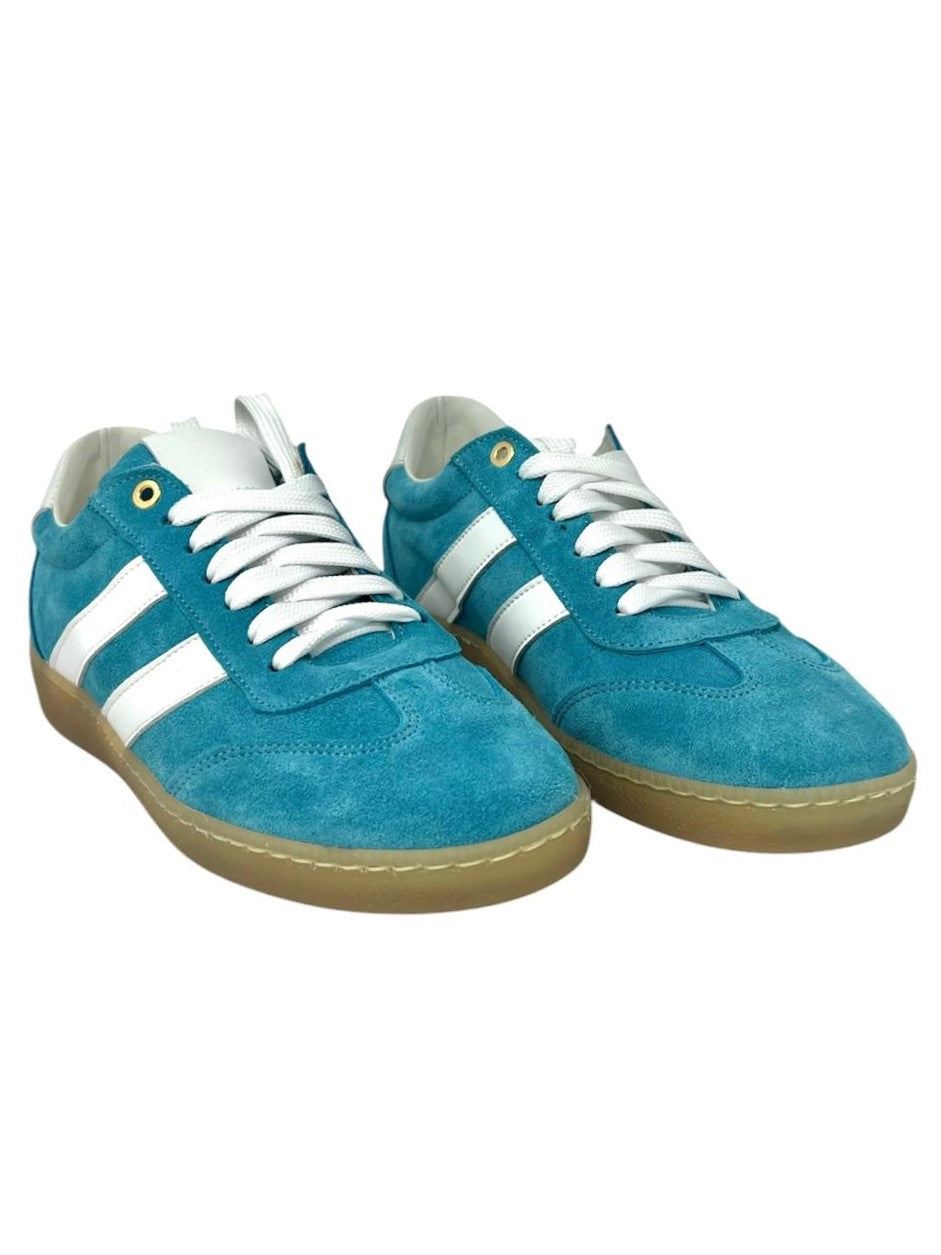 Sneakers Giada in camoscio azzurro - GIADAA